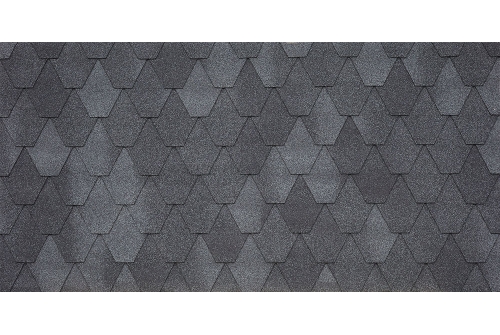 Битумная черепица TEGOLA SARDEGNA ardesia 467(серый шифер) | Металлобаза Волхонка