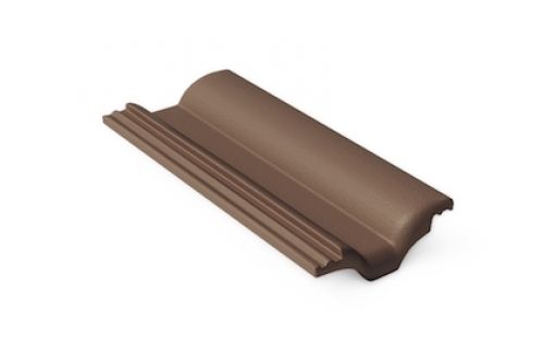 Половинчатая черепица Braas Таунус темно-коричневый | Металлобаза Волхонка