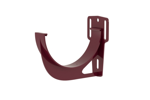Кронштейн желоба slider Классика 120 ПВХ Grand Line бордо (RAL 3005) | Металлобаза Волхонка