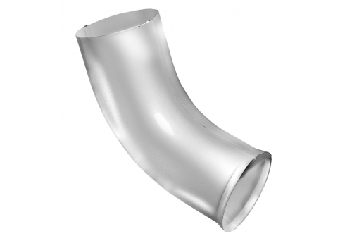 Колено стока Grand Line 90 мм RAL 9003 сигнальный белый | Металлобаза Волхонка