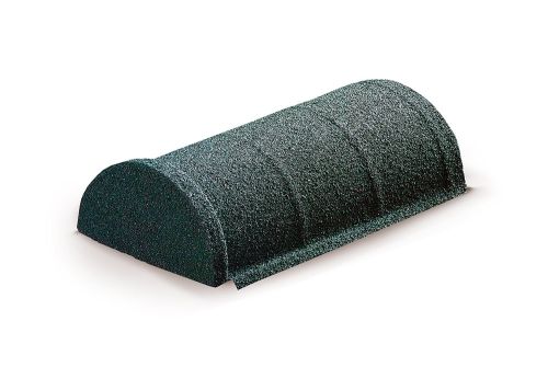 Конек полукруглый конечный AeroDek Tradition /Firenze хвойный лес | Металлобаза Волхонка