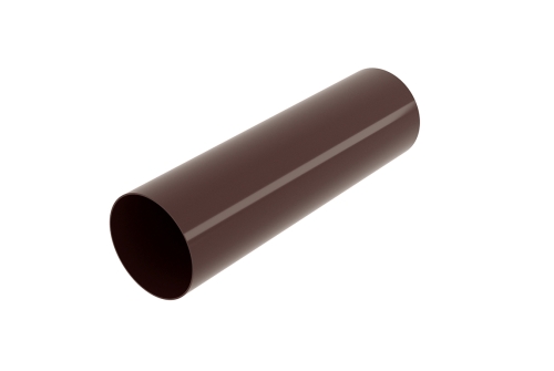 Труба ПВХ Grand Line 3м шоколадная (RAL 8017) | Металлобаза Волхонка
