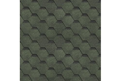 ТЕХНОНИКОЛЬ Гибкая черепица, Финская, Соната, Зеленый | Металлобаза Волхонка