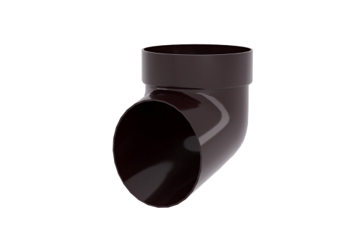 Колено сливное ПВХ Grand Line коричневое (RR 32) | Металлобаза Волхонка