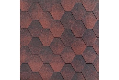 Katepal черепица Jazzy 3,0м2 Красный | Металлобаза Волхонка