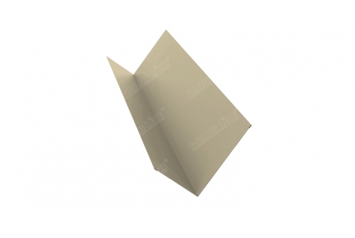 Планка примыкания 150х250 0,5 Satin с пленкой RAL 1015 светлая слоновая кость | Металлобаза Волхонка