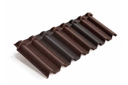 Лист Metrotile Gallo кофейно-серый | Металлобаза Волхонка