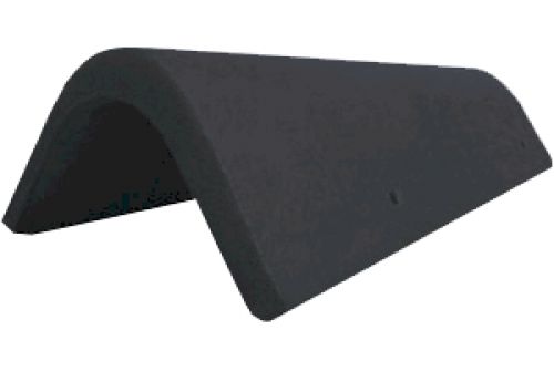 Боковая универсальная черепица Braas черный | Металлобаза Волхонка