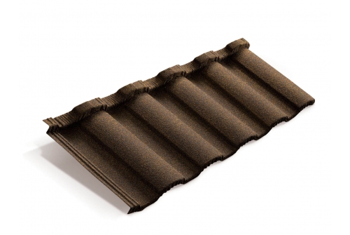 Лист Metrotile MetroRoman айрон-барк | Металлобаза Волхонка