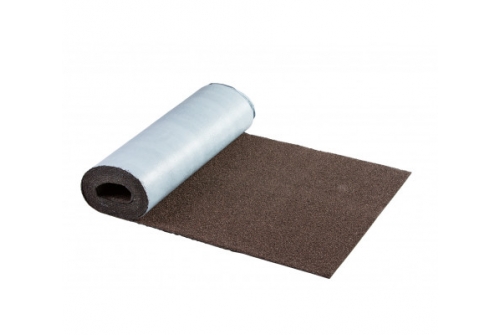 МИНИ Рулонная черепица ТЕХНОНИКОЛЬ, коричневая (0,5 х 5 м) | Металлобаза Волхонка