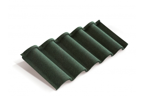 Лист Metrotile Romana темно-зеленый | Металлобаза Волхонка