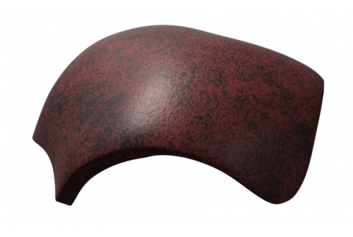 Вальмовая черепица с 3 зажимами Braas магма | Металлобаза Волхонка