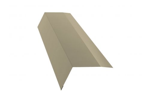 Планка карнизная 100х65 0,5 Satin с пленкой RAL 1015 светлая слоновая кость | Металлобаза Волхонка