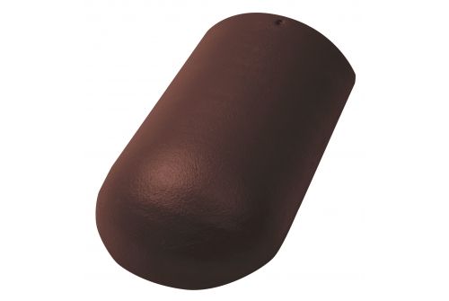 Начальная хребтовая черепица Braas коричневый | Металлобаза Волхонка