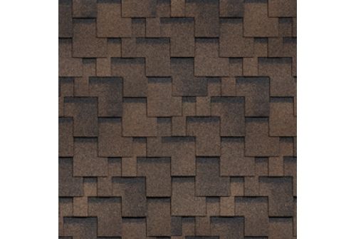 ТЕХНОНИКОЛЬ Гибкая черепица, Финская, Аккорд Коричневый | Металлобаза Волхонка