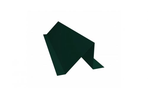 Планка снегозадержания 0,5 Velur RAL 6005 зеленый мох | Металлобаза Волхонка