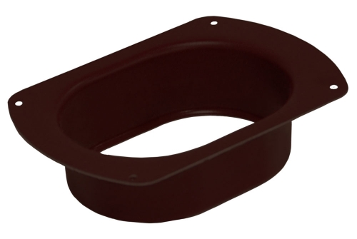 Воронка врезная Vortex Matt 127мм RAL 8017 | Металлобаза Волхонка