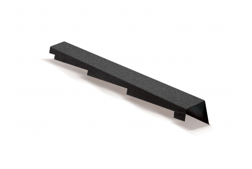 Планка фронтонная правая Mtileсерая | Металлобаза Волхонка