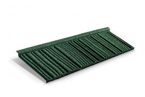 Лист Metrotile WoodShake зеленый | Металлобаза Волхонка