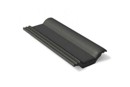 Половинчатая черепица Braas Франкфурсткая черный | Металлобаза Волхонка