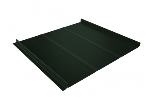 Кликфальц Line Grand Line 0,5 Velur с пленкой на замках RAL 6020 хромовая зелень | Металлобаза Волхонка