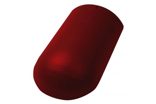 Начальная хребтовая черепица Braas вишня | Металлобаза Волхонка