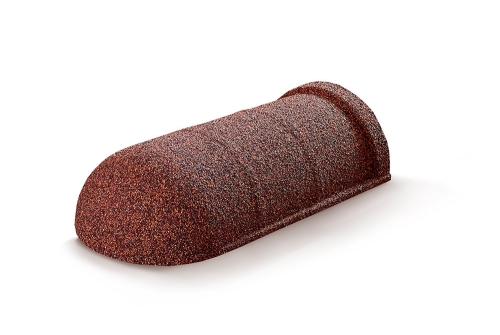 Конек полукруглый начальный HIP AeroDek Tradition /Firenze тик | Металлобаза Волхонка