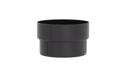 Муфта трубы соединительная ПВХ Grand Line графит (RAL 7024) | Металлобаза Волхонка