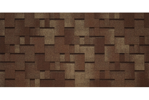 Битумная черепица TEGOLA SANREMO legno 222 (Дерево) | Металлобаза Волхонка