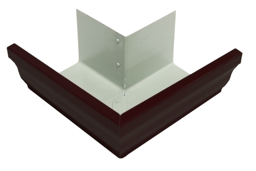 Угол желоба внешний Vortex Matt 90гр 127мм RR 32 | Металлобаза Волхонка