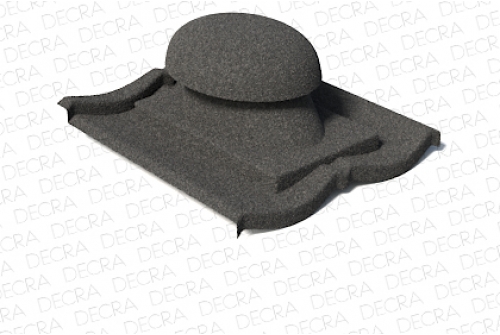 Вентилятор санитарный AeroDek Robust антрацит | Металлобаза Волхонка