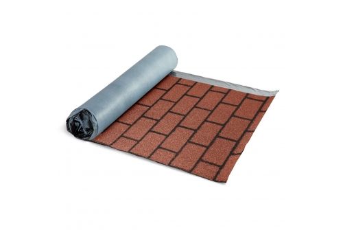 РУЛОННАЯ ЧЕРЕПИЦА Кирпичная кладка (красная) | Металлобаза Волхонка