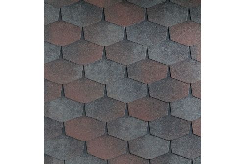 Katepal черепица FORTE 2,5м2 Гавана (Серо-Коричневый) | Металлобаза Волхонка