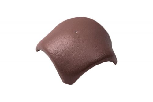 Вальмовая черепица без зажимов Braas Франфуртская/Таунус темно-коричневый | Металлобаза Волхонка