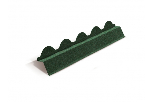 Планка карнизная Mtile Romana зеленый | Металлобаза Волхонка