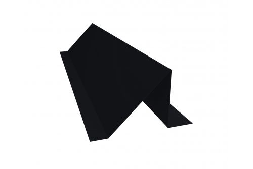 Планка снегозадержания 0,5 Quarzit lite с пленкой RAL 9005 черный | Металлобаза Волхонка