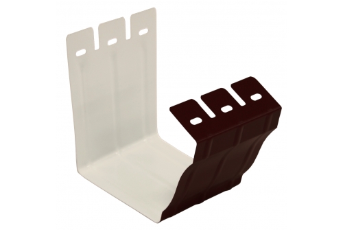 Соединитель желоба Vortex 127мм RAL 8017 | Металлобаза Волхонка