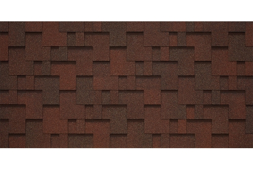 Битумная черепица TEGOLA LAZIO nocciola 418 (фундук коричневый) | Металлобаза Волхонка