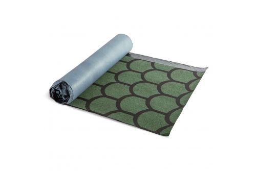 РУЛОННАЯ ЧЕРЕПИЦА Бобровый хвост, зеленая | Металлобаза Волхонка