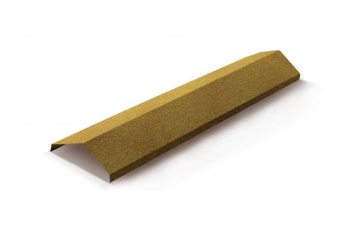 Конек ребровой, ширина 230мм Mtile охра | Металлобаза Волхонка