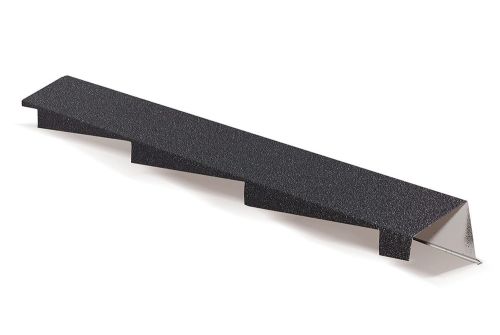 Планка фронтонная правая AeroDek Robust антрацит | Металлобаза Волхонка