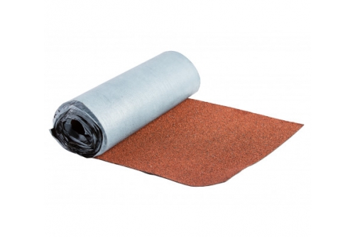 МИНИ Рулонная черепица ТЕХНОНИКОЛЬ, красная (0,5 х 5 м) | Металлобаза Волхонка