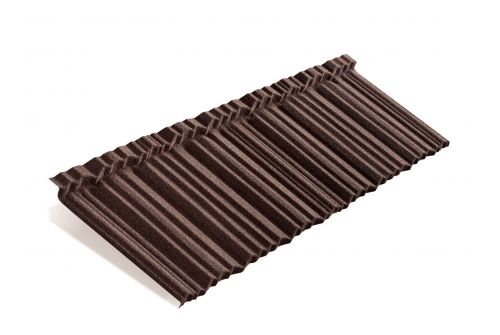Лист Metrotile MetroShake 2 коричневый | Металлобаза Волхонка