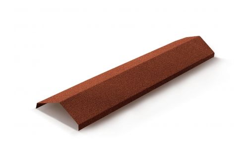 Конек ребровой, ширина 230мм Mtile скарлет | Металлобаза Волхонка