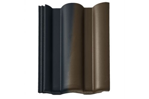 Рядная черепица Braas Таунус антик темно-коричневый | Металлобаза Волхонка