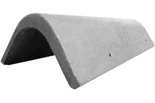 Боковая универсальная черепица Braas серый | Металлобаза Волхонка