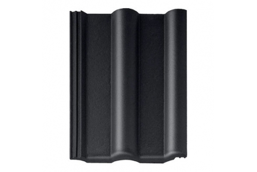 Рядная черепица Braas Франкфуртская черный | Металлобаза Волхонка