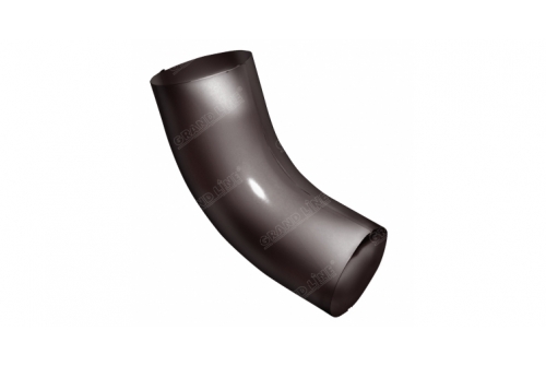 Колено 60 град Optima 90мм RAL 8017 шоколад | Металлобаза Волхонка