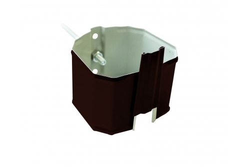 Кронштейн трубы на кирпич прямоугольный Vortex Matt RR 32 | Металлобаза Волхонка