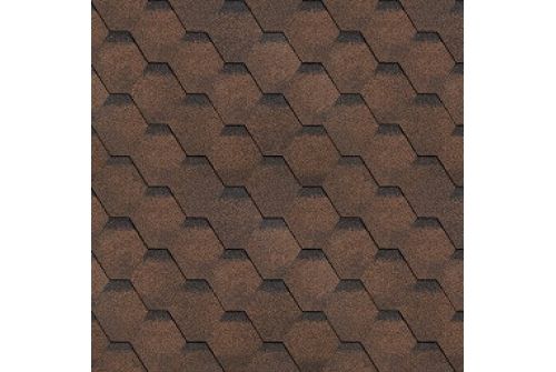 ТЕХНОНИКОЛЬ Гибкая черепица, Финская, Соната Коричневый | Металлобаза Волхонка